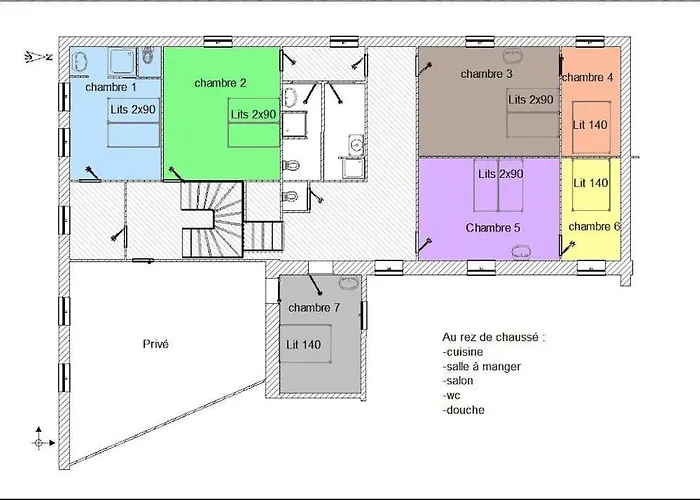 Casa de Férias Logis De Bournet